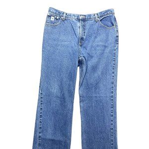 VTG Rocky Mountain Jeans Womens Size 17 Slim Western Pants High Waisted USA